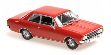 Minichamps 940046101 Opel Rekord C (2t.) Lim. rot (1968) 