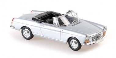 Minichamps 940112930 Peugeot 404 Cabrio silber (1962) 