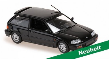Minichamps 940161501 Honda Civic schwarz (1990) 
