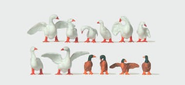 Merten 0210724 Gänse & Enten an Land 