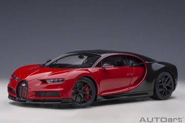AUTOart 70996 Bugatti Chiron Sport italienrot / carbon 