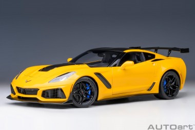 AUTOart 71278 Chevrolet Corvette ZR1 2019 gelb 