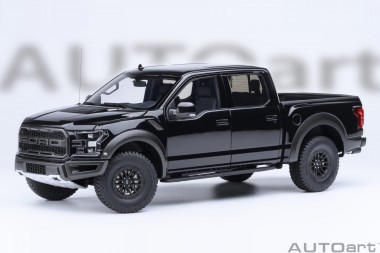 AUTOart 72947 Ford F-150 Raptor Supercrew 2017 schwarz 