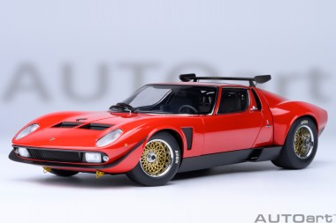AUTOart 79171 Lamborghini Miura Jota SVR 1968 rot 