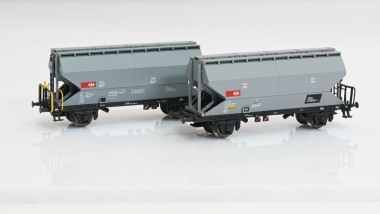 AareValleyModels 1617-200 SBB Getreidewagen-Set Tgpps 2-tlg Ep.5/6 