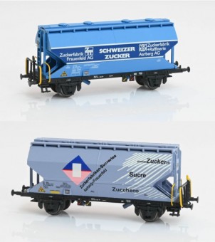 AareValleyModels 1656-100 SBB Getreidewagen-Set Upps 2-tlg Ep.5 