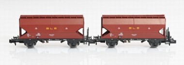 AareValleyModels 1657-100 BLS Getreidewagen-Set Tgpps 2-tlg Ep.4 