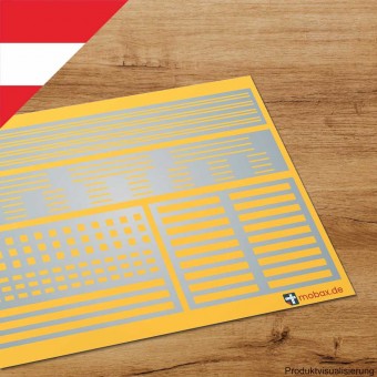 Mobax AU-G-03-H0 Linien-Set #2 gelb (AU) 