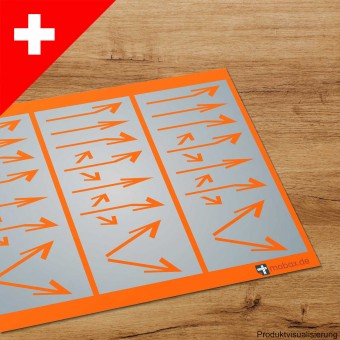 Mobax CH-O-01-N Pfeile-Set Baustelle (CH) 