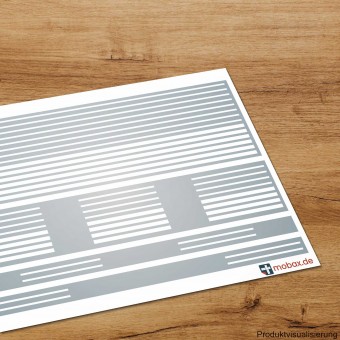 Mobax DE-W-02-N Linien-Set #1 Autobahn weiß 