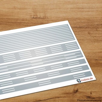 Mobax DE-W-05-H0 Linien-Set #1 Stadt weiß 