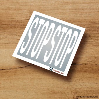 Mobax DE-W-19-N STOP-Straßenmarkierung (groß) 