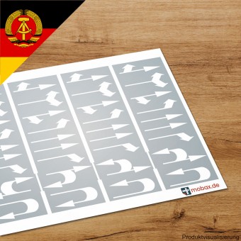 Mobax DE-W-24-N Pfeile-Set DDR 