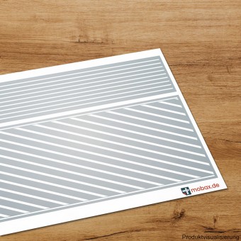 Mobax DE-W-25-H0 Sperrflächen-Set, schmal (inkl. Übertrag 