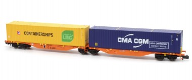 MFTrain NWMFT2 Wascosa Contrainerwagen 90' Sggmrss Ep.6 
