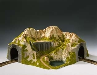 Noch 05130 Ecktunnel 1-gleisig 