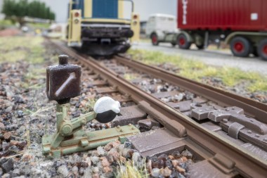 Noch 13611 Stellhebel mit Weichenlaterne rechts 