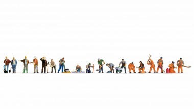 Noch 16111 XL-Set Bei der Arbeit - 18 Figuren 