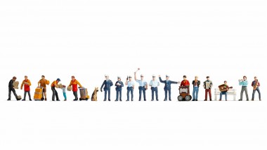 Noch 16125 XL-Set In der Stadt (ohne Bank) - 19 Fig 