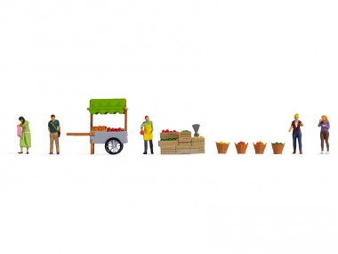 Noch 16226 Figuren-Themenwelt Obststand 