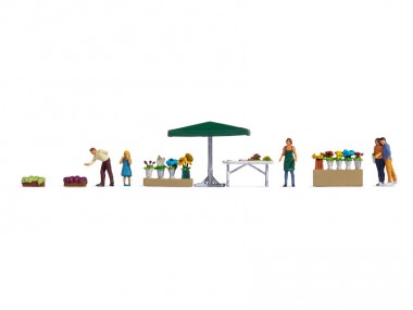 Noch 16227 Figuren-Themenwelt Blumenstand 