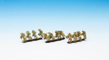 Noch 21532 12 Plantagenbäume mit Äpfeln, 3,5 cm 
