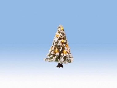 Noch 22110 Beleuchteter Weihnachtsbaum 5 cm 