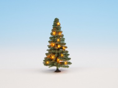 Noch 22121 Beleuchteter Weihnachtsbaum mit 20 LEDs 