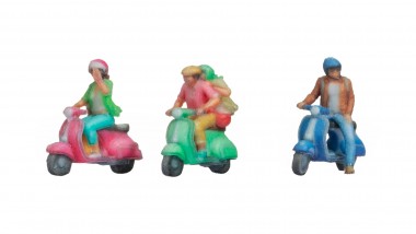 Noch 35835 Motorrollerfahrer 