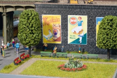 Noch 35848 Bänke und Papierkörbe 