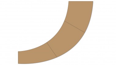 Noch 53881 Easy-Track Bogenweichen-Set 671_672 