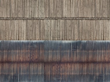 Noch 56964 3D-Kartonplatte "Bretterwand" 