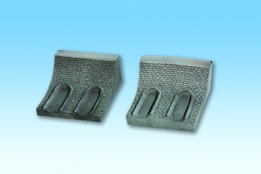 Noch 58031 Tunnelinnenwand gebogen, 2 St. 