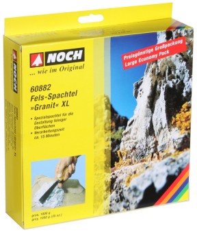 Noch 60882 Granit Felsspachtel grau, 1000 g 