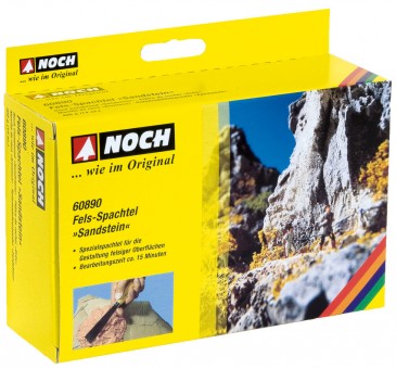 Noch 60890 Sandstein Felsspachtel braun, 400 g 