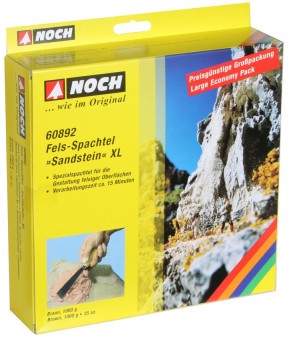 Noch 60892 Sandstein Felsspachtel braun, 1000 g 