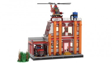 STONE HEAP SH-10002 Kivis Feuerwehrwache 