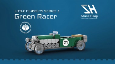 STONE HEAP SH-2001 Green Racer 