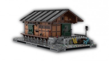 STONE HEAP SH-2038 Historischer Güterschuppen 