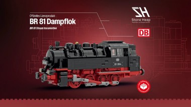 STONE HEAP SH-3007 BR 81 Dampflok 