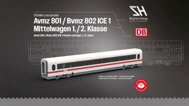 STONE HEAP SH-3009 ICE 1 1.& 2. Klasse Personenwagen 