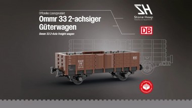 STONE HEAP SH-3012 Ommr 33 2 achsiger Güterwagen 