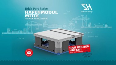STONE HEAP SH-4004 Hafen Grundmodul Mitte 