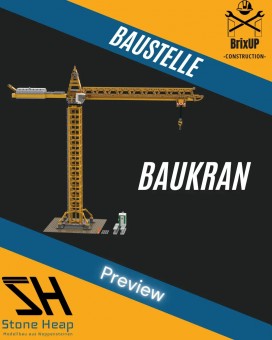 STONE HEAP SH-5002 Baukran 