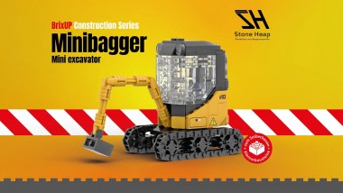 STONE HEAP SH-5003 Minibagger 