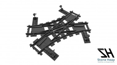 STONE HEAP SH-9002 Doppel-Zweiwegweiche R40 