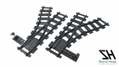 STONE HEAP SH-9005 Weichenpaar Rechts Links R40 