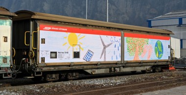 Bemo 2288100 RhB Schiebewandwagen Hai-tvz 5140 Ep.6 