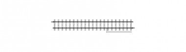 Bemo 4283000 Anschlussgleis gerade 162,3 mm 