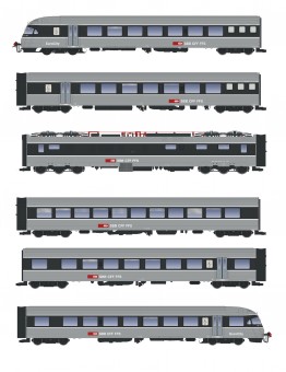 LS Models 17525S SBB EC Triebzug RABe TEE II 6-tlg Ep.5a 